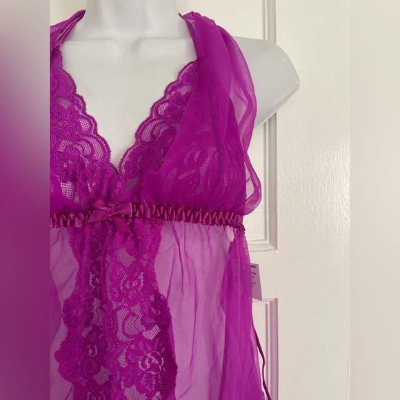 Vintage deadstock Frederick’s of Hollywood slip dress medium - Picture 2 of 7